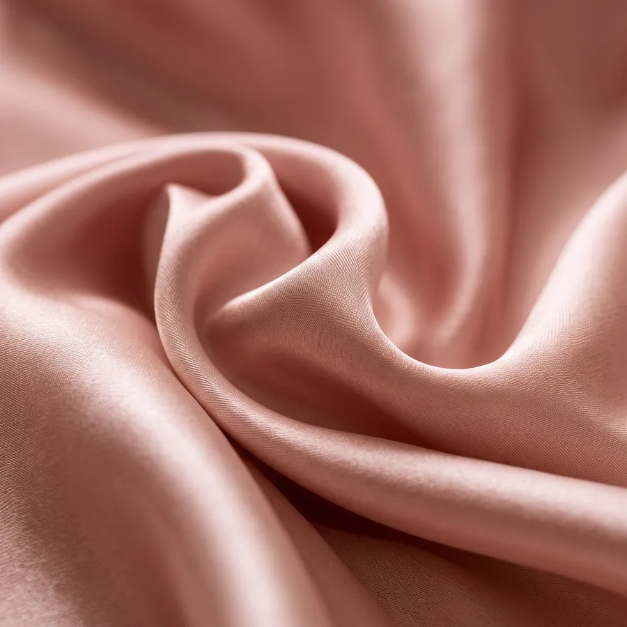 Satin scarf fabric